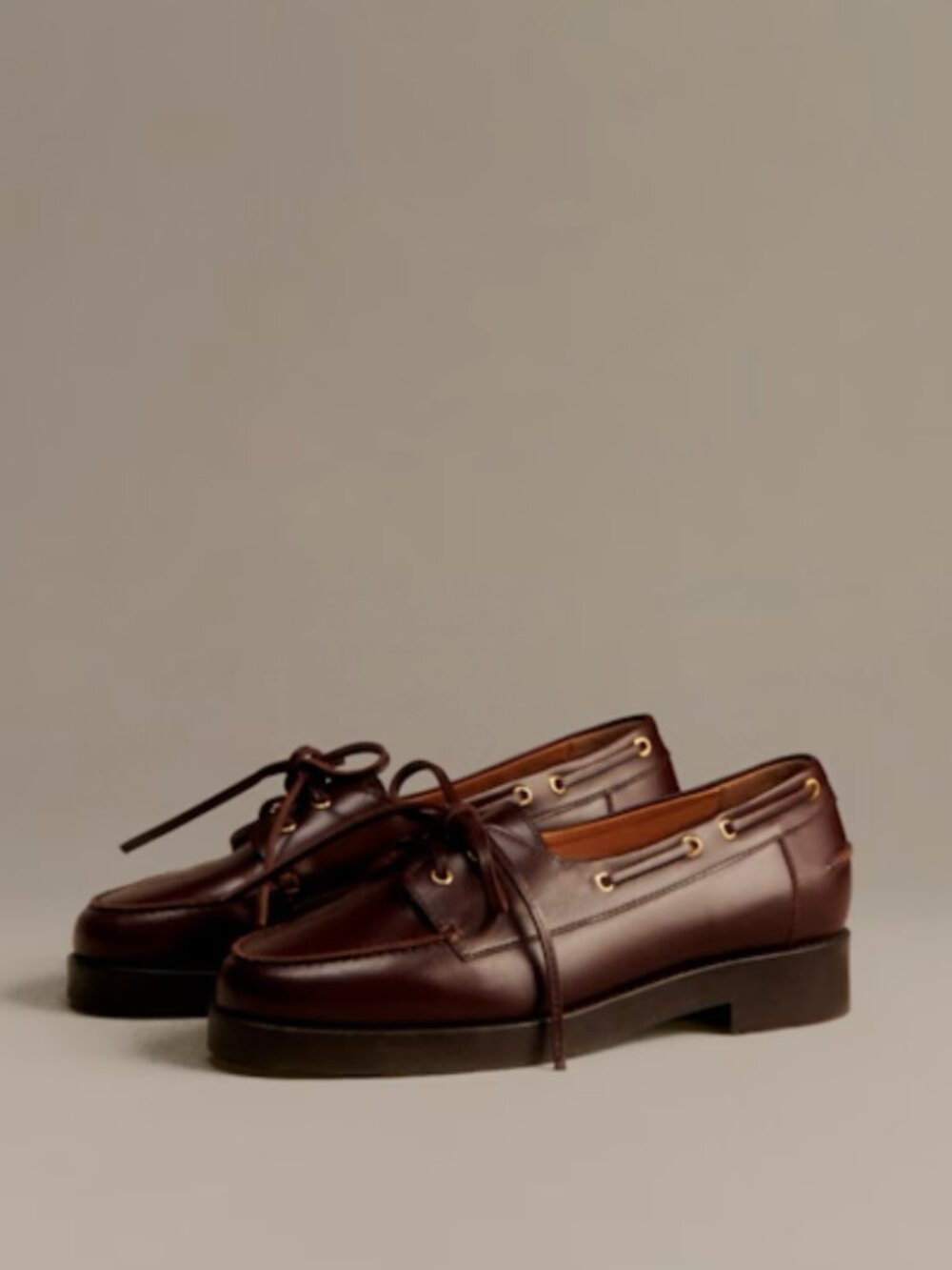 Sezane - Caroline Loafers - Glossy Chocolate - Size 8
